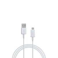 Universal Micro USB Datenkabel Ladekabel Weiß 100cm