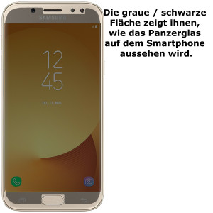 Echt Glas Panzerfolie für Samsung Galaxy J5 2017