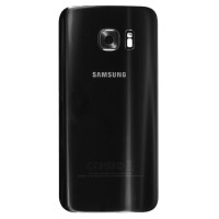 Backcover Gehäuse Akkudeckel für Samsung S7 Schwarz