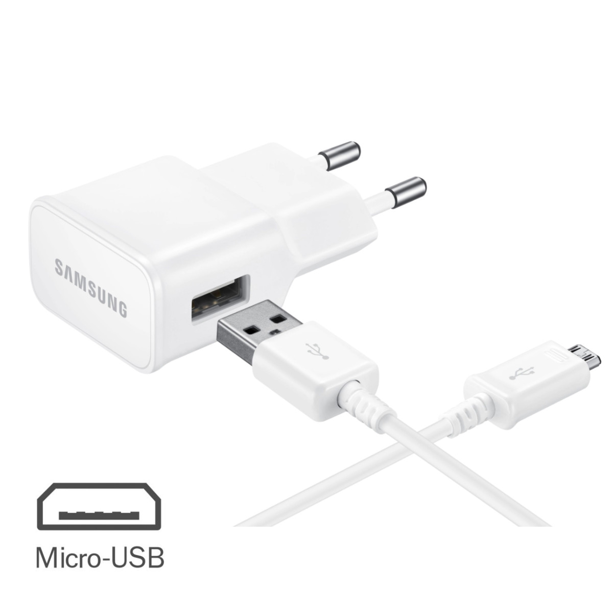 Samsung EP-TA50EWE USB Ladegerät r 1,55A Weiß...