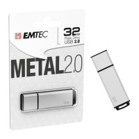 EMTECH USB Memory Stick Speicherstick 32 GB Metal 2.0