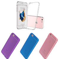 Phoneparts Beneficial Silikon Case für iPhone 6 / 6S || Transparente Gummi Schutz Hülle in verschiedenen Farben