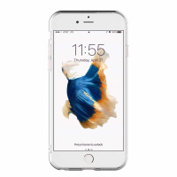 Phoneparts Beneficial Silikon Case für iPhone 6 / 6S || Transparente Gummi Schutz Hülle Clear Case