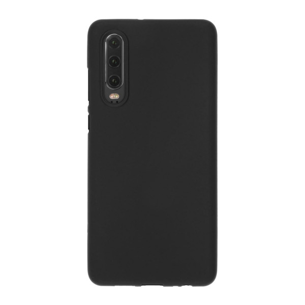 Schwarze Schutzhülle aus Silikon für Huawei P30