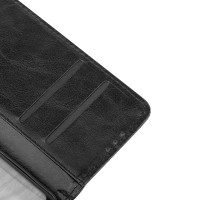 Kunstleder Bookstyle Tasche mit Lasche für Samsung Galaxy Note 9 Schwarz