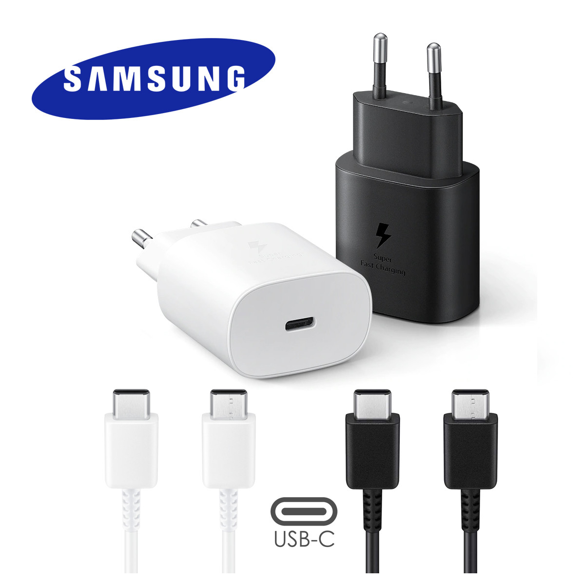 Original Samsung EP-TA800 USB-C Schnell Ladegerät...