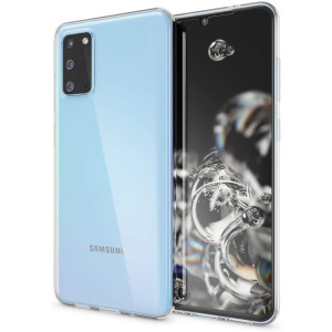 Ultra Dünne Front + Back TPU Hülle für Samsung Galaxy S20 Ultra Transparent Klar