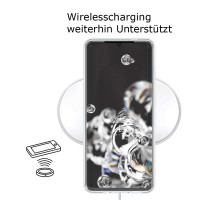 Ultra Dünne Front + Back TPU Hülle für Samsung Galaxy S20 Ultra Transparent Klar