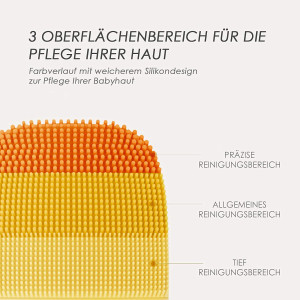 Inface Sonic Facial Device Gesichtsreinigungsbürste in Orange