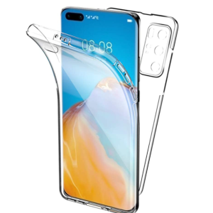 Ultra Dünne 360° Front + Back TPU Hülle für Huawei P40 Pro Transparent