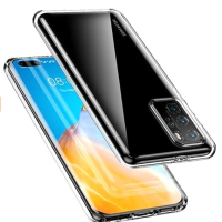 Ultra Dünne 360° Front + Back TPU Hülle für Huawei P40 Pro Transparent