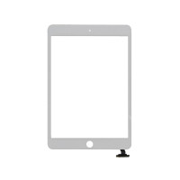 Display Glas mit Touchscreen mit IC für Apple iPad Mini White