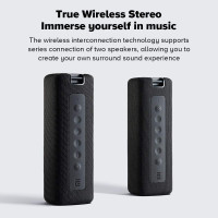 Xiaomi Mi Portable Speaker in Schwarz Bluetooth Lautsprecher