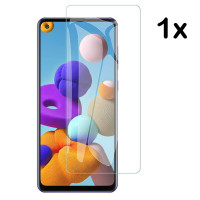 1x Schutzglas für Samsung Galaxy A21s