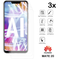 Schutzglas für Huawei Mate 20 3x