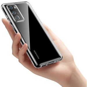 Ultra Dünne Front + Back TPU Hülle für Huawei P40 ProTransparent Klar