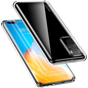 Ultra Dünne Front + Back TPU Hülle für Huawei P40 ProTransparent Klar