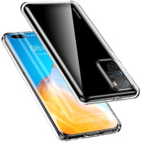 Ultra Dünne Front + Back TPU Hülle für Huawei P40 ProTransparent Klar