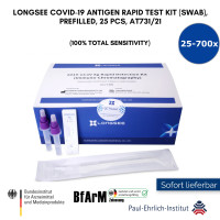 Longsee 2019-nCov Ag Rapid Detection Kit (Immuno Chromatography) Schnelltest Coronatest