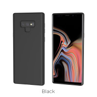 Schwarze Schutzhülle aus Silikon für Samsung Galaxy Note 9