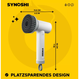 Synoshi ELEKTRISCHE MULTIREINIGUNGSBÜRSTE - Vielseitiges Reinigungsgerät