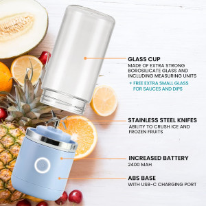 Blend In® Blender 2.0 - Kabelloser USB-Smoothie-Maker