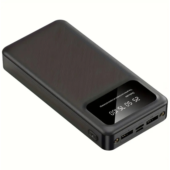 20.000 mAh Hochleistungs-Powerbank - Black