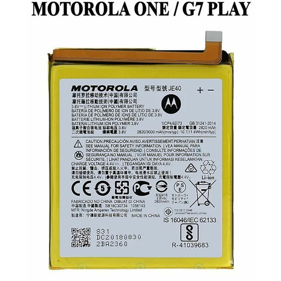 Original Akku fr Motorola Z3, G7 Play, One, G7 (JE40)