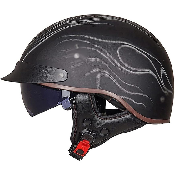 GTX Motorrad Halbhelm Brain-Cap