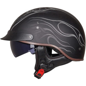 GTX Motorrad Halbhelm Brain-Cap