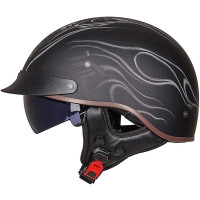 GTX Motorrad Halbhelm Brain-Cap