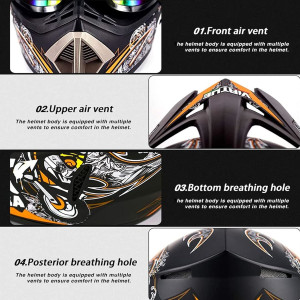 AM DH Motocross Helm - 13