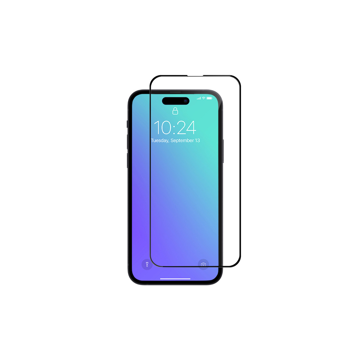 9D Schutzglas für iPhone 16