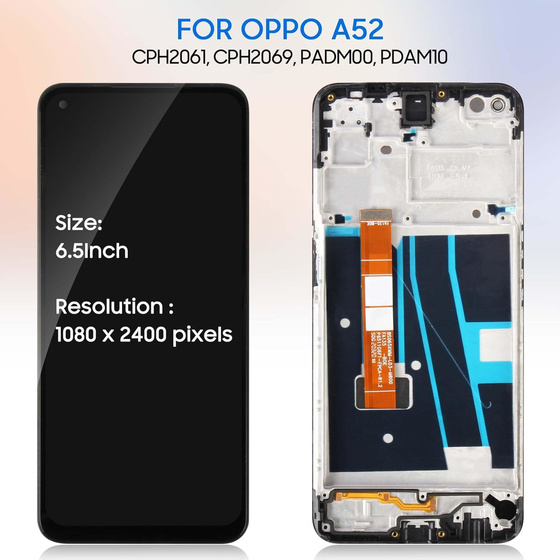 LCD Display fr Oppo A52, A72, A92 - 4G