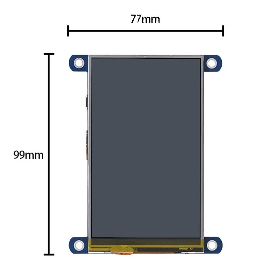 Waveshare 4-Zoll HDMI LCD Touchscreen Monitor