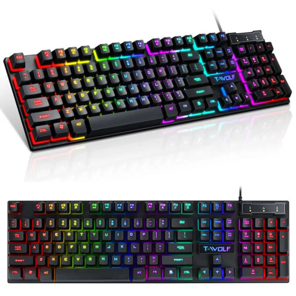 T20 Gaming-Computertastatur mit LED