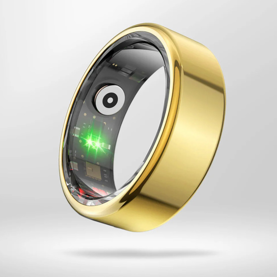 ELECTRO NOVO Findtime Smart Ring mit Kabel  Gold 11