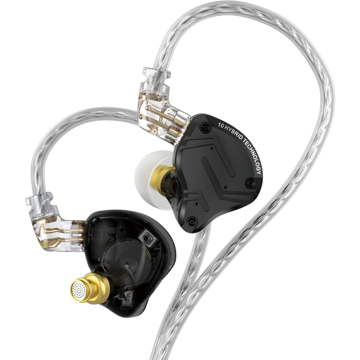 KZ ZS10 PRO X In-Ear-Kopfhörer 4BA + 1DD...