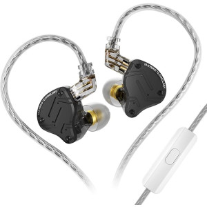 KZ ZS10 PRO X In-Ear-Kopfhörer 4BA + 1DD Hybrid-Treiber HiFi Schwarz