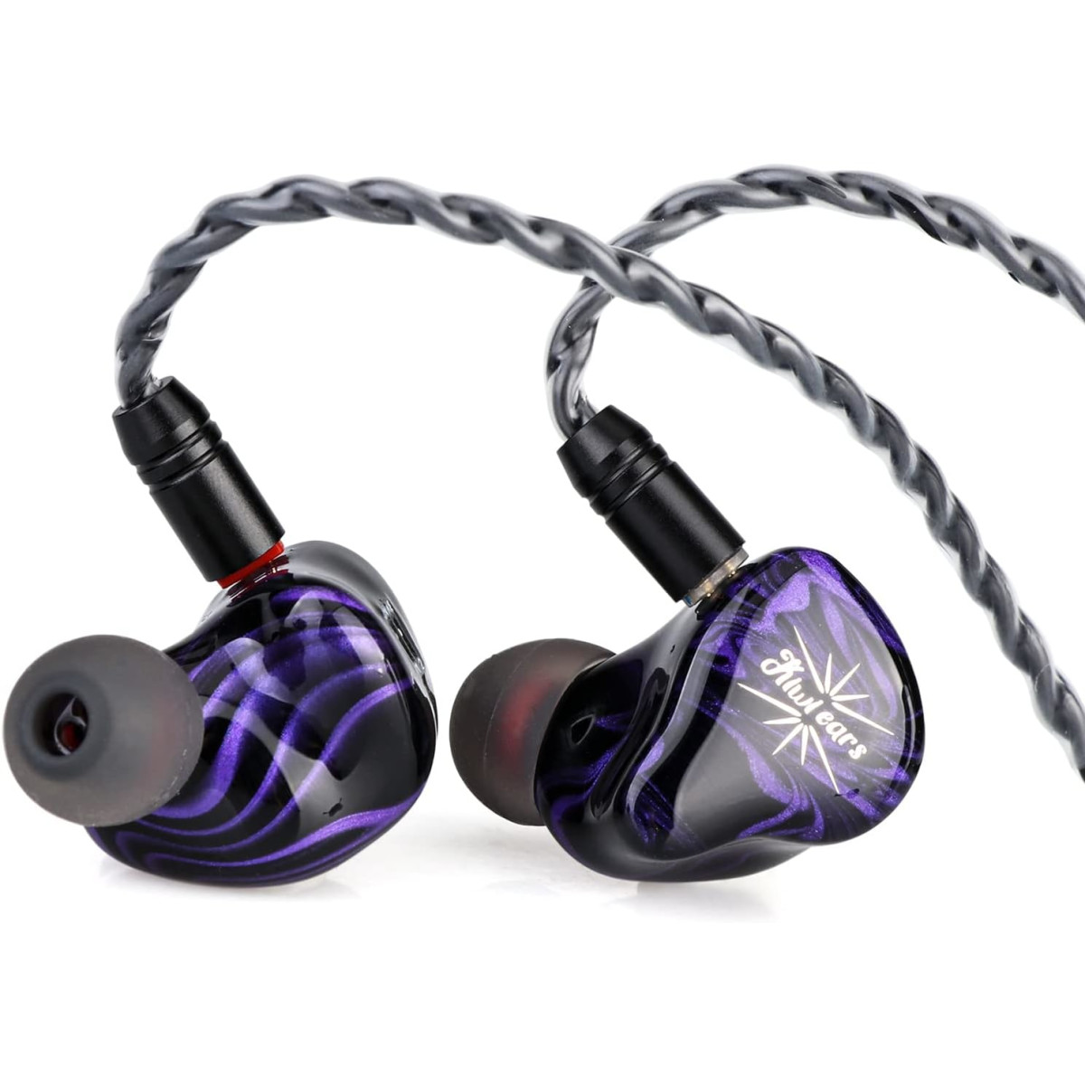 "Kiwi Ears Quartet IEM 2DD+2BA mit Flex...