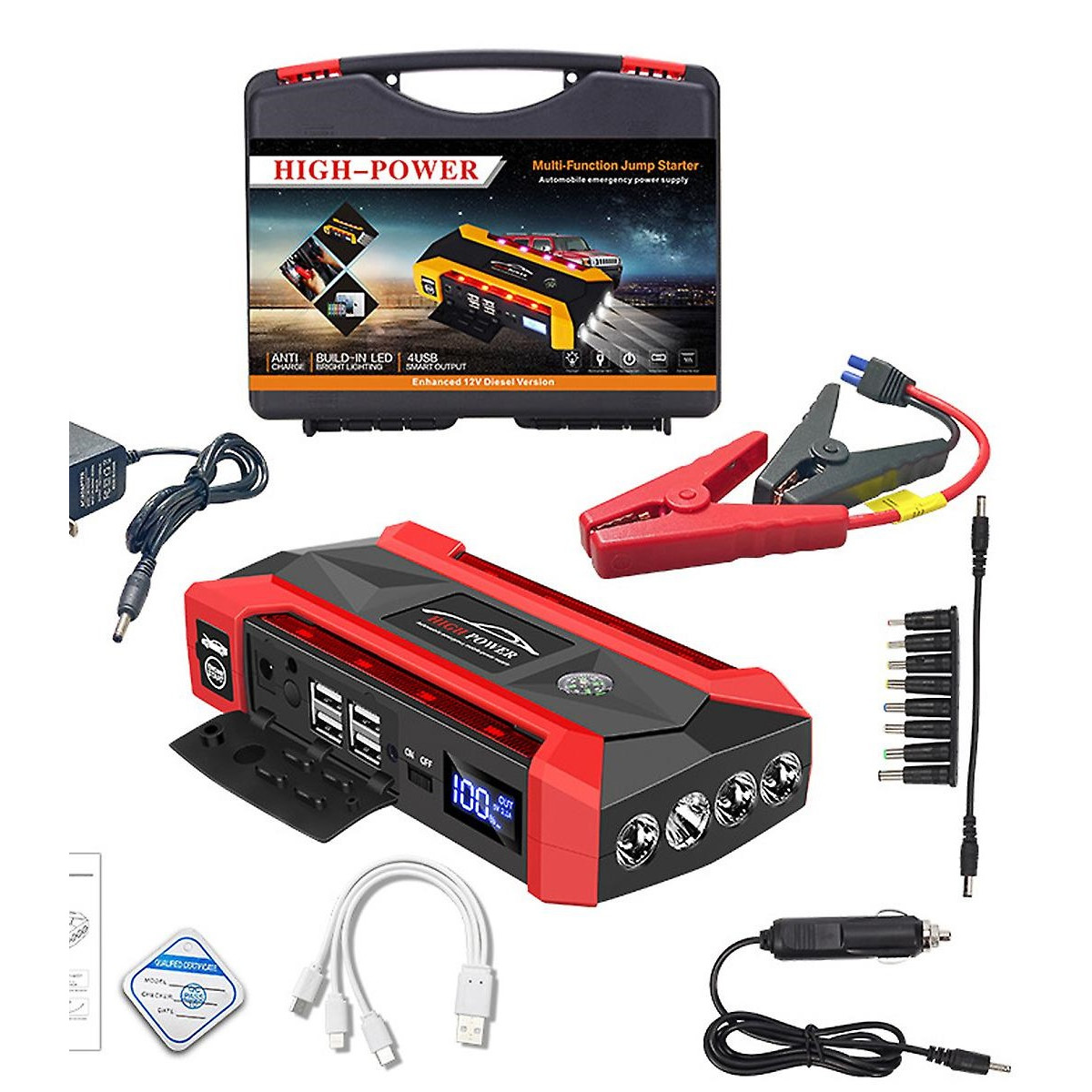 89800mAh Auto  Jump Starter Power Bank