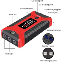 Auto-Starthilfe Powerbank 99800mAh, 12V Booster, 2000A