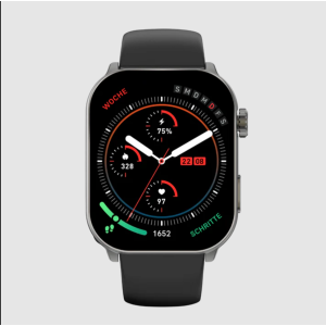 Gard Pro Health Smartwatch 3 – Gebogenes Display, 110+ Sportmodi, IP68