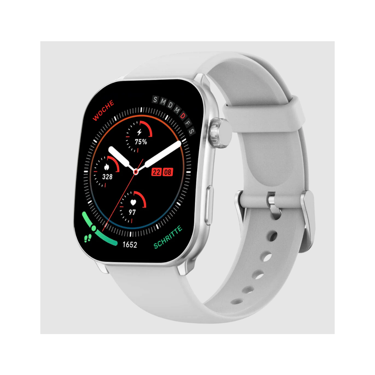 Gard Pro Health Smartwatch 3 – Gebogenes Display,...