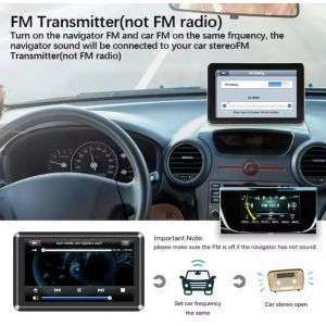 Auto-GPS-Navigation X20-1, 7 Zoll HD, 8GB, Touchscreen, LKW-Modus, Sprachführung