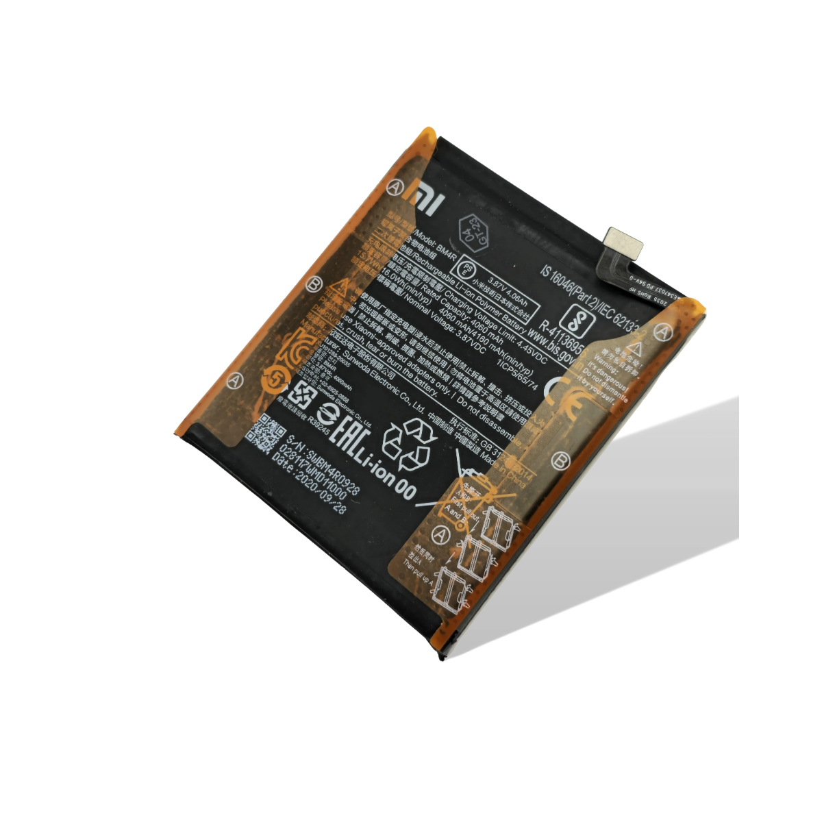 Original BM4R Akku 4060mAh für Xiaomi Mi 10 Lite 5G