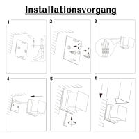 LED-Wandleuchte 4er Set IP65 Wasserdicht G9 3W Weiß Modern Up Down