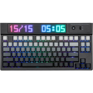 EPOMAKER DynaTab 75X RGB Mechanische 75% Tastatur, Hot-Swap, Bluetooth, 2.4G, USB-C